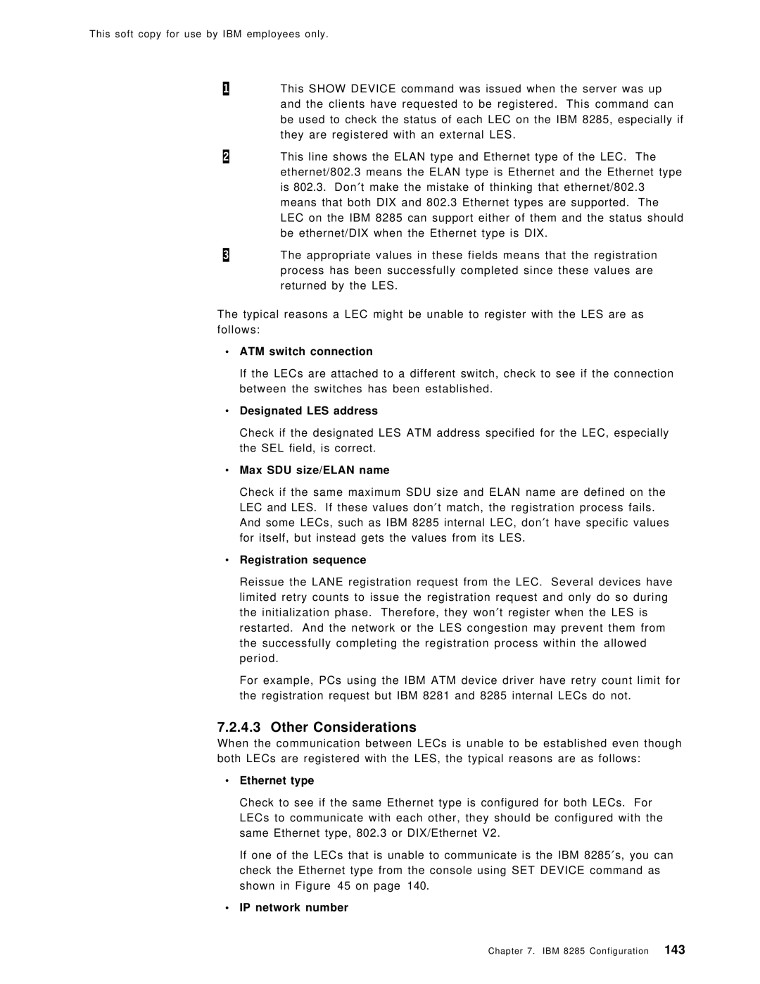 IBM SG24-4817-00 manual Other Considerations 