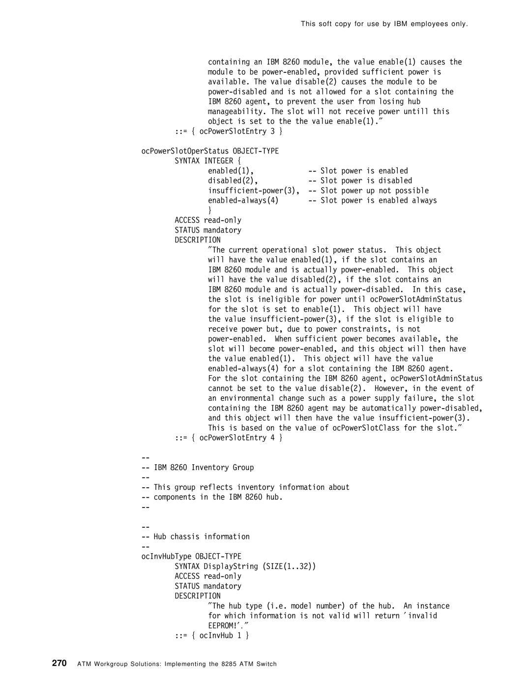 IBM SG24-4817-00 manual Syntax Integer 