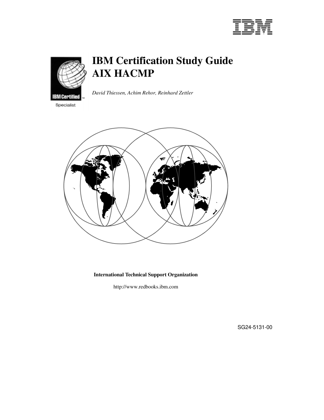 IBM SG24-5131-00 manual AIX Hacmp 