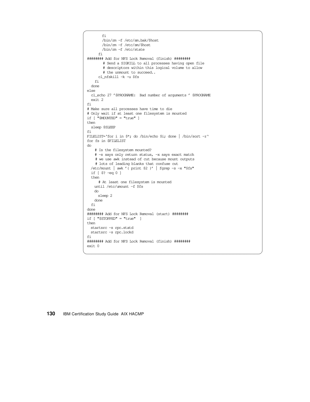 IBM SG24-5131-00 manual Done 