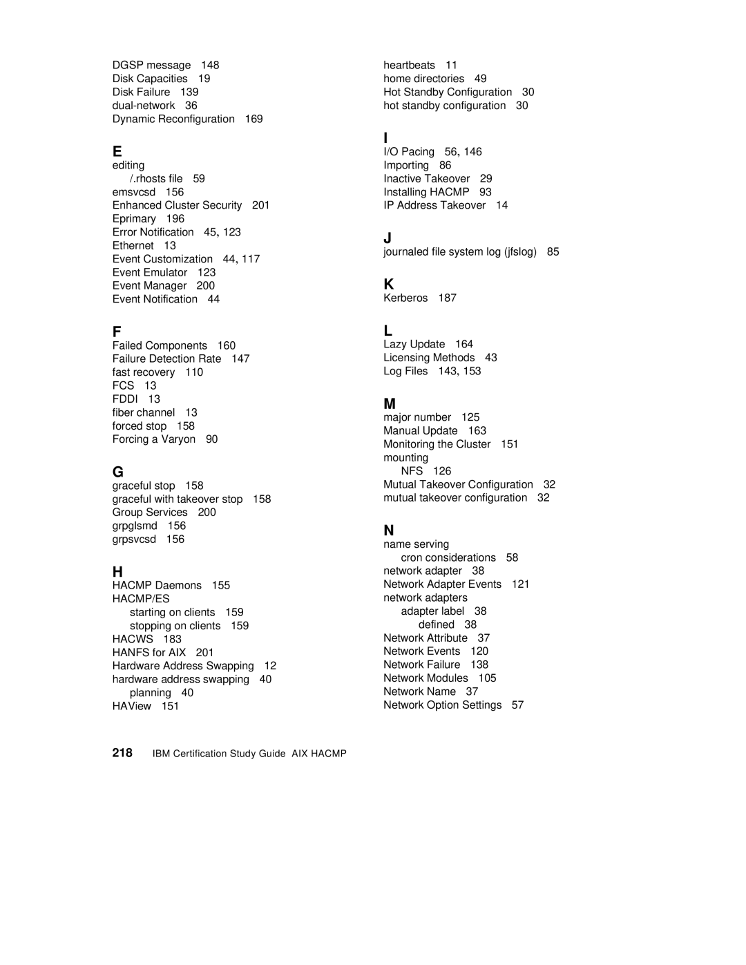 IBM SG24-5131-00 manual Hacmp/Es 