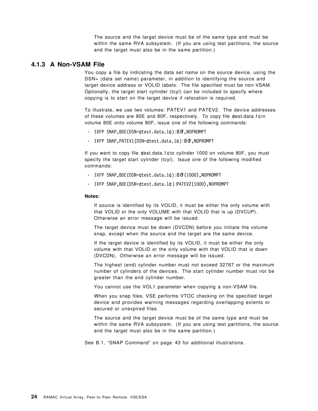 IBM SG24-5360-00 manual Non-VSAM File 