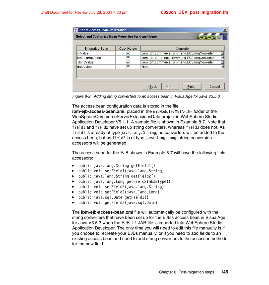 IBM SG24-6320-00 manual 145 