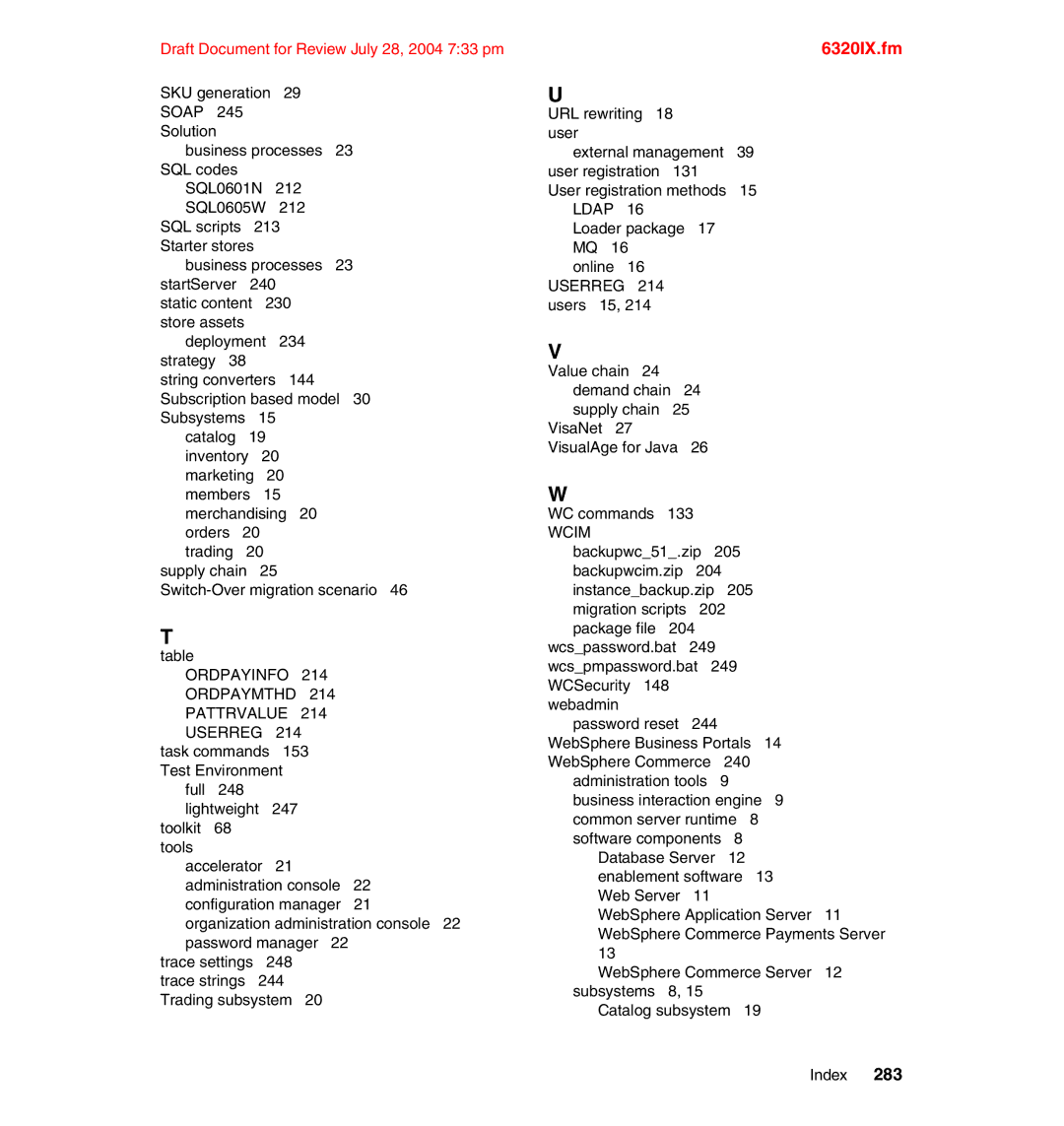 IBM SG24-6320-00 manual 6320IX.fm 