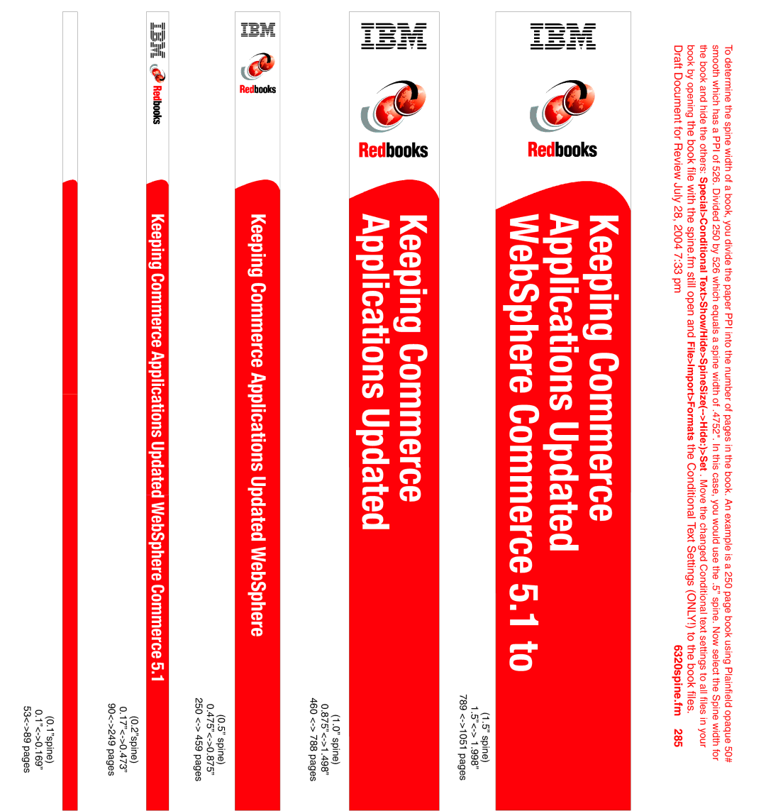 IBM SG24-6320-00 manual Keeping Commerce Applications Updated 