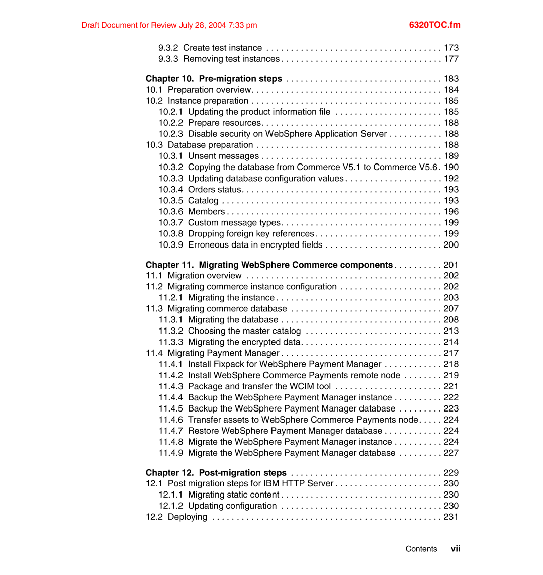 IBM SG24-6320-00 manual 6320TOC.fm 