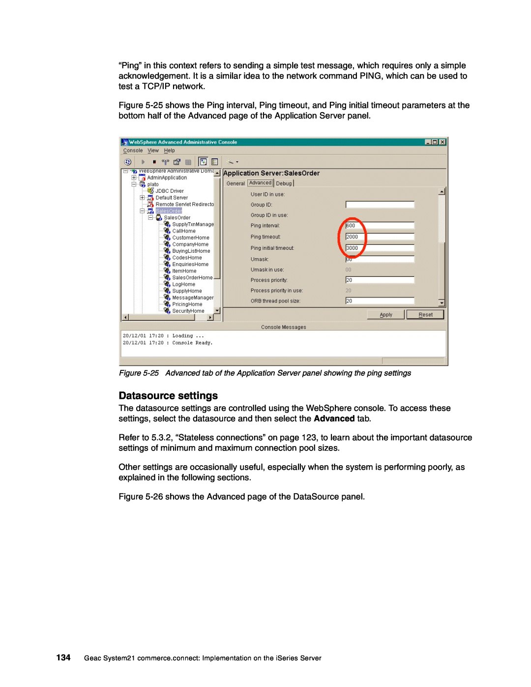 IBM SG24-6526-00 manual Datasource settings 