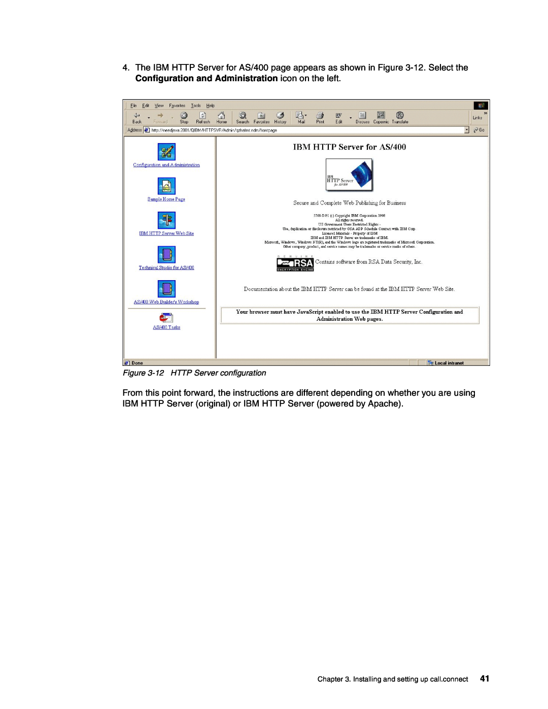 IBM SG24-6526-00 manual 12 HTTP Server configuration 