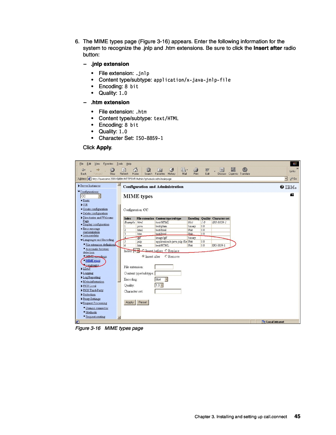 IBM SG24-6526-00 manual jnlp extension, htm extension 