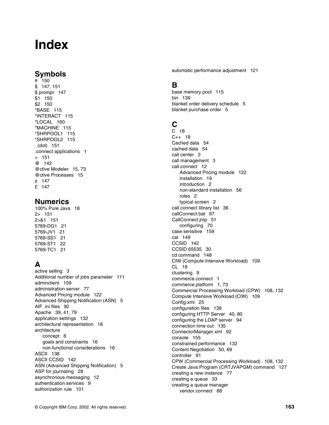 IBM SG24-6526-00 manual Index, 163 