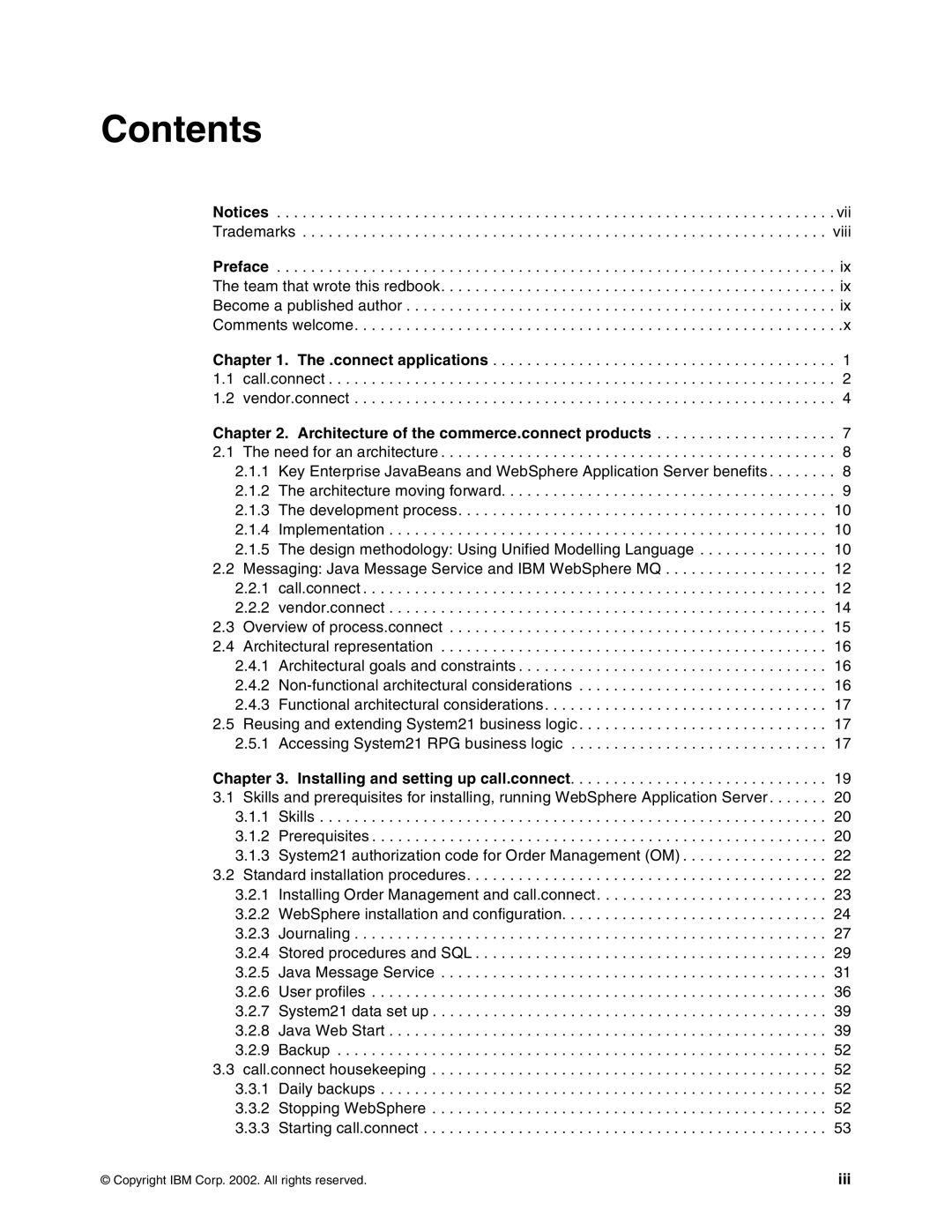 IBM SG24-6526-00 manual Contents 