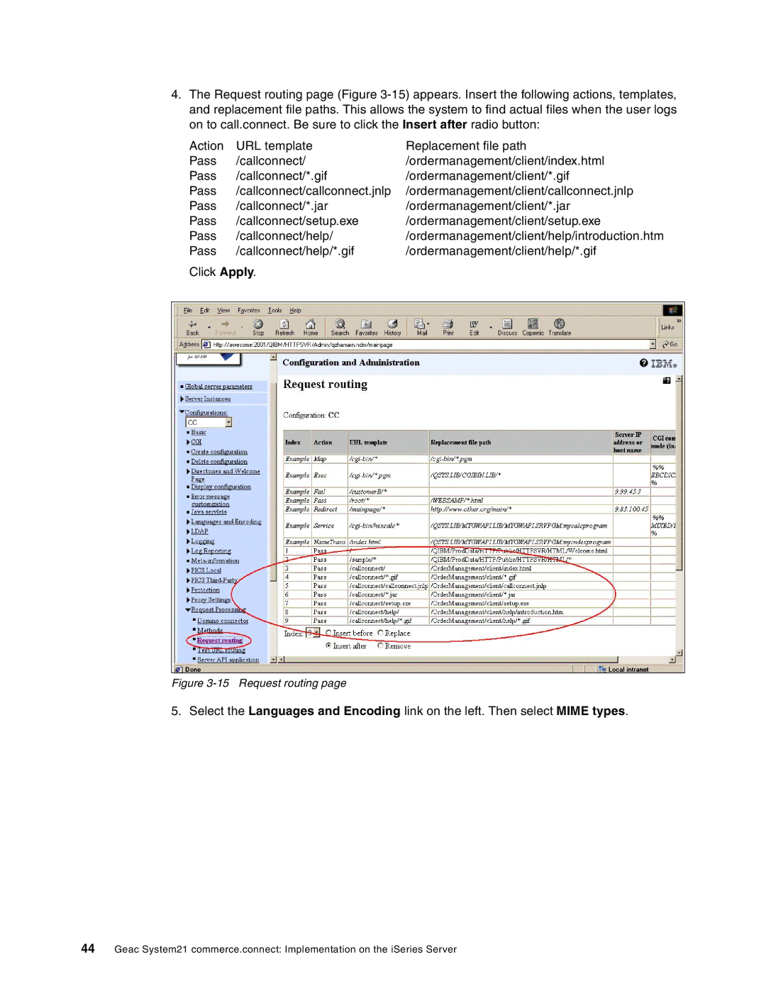 IBM SG24-6526-00 manual Request routing 