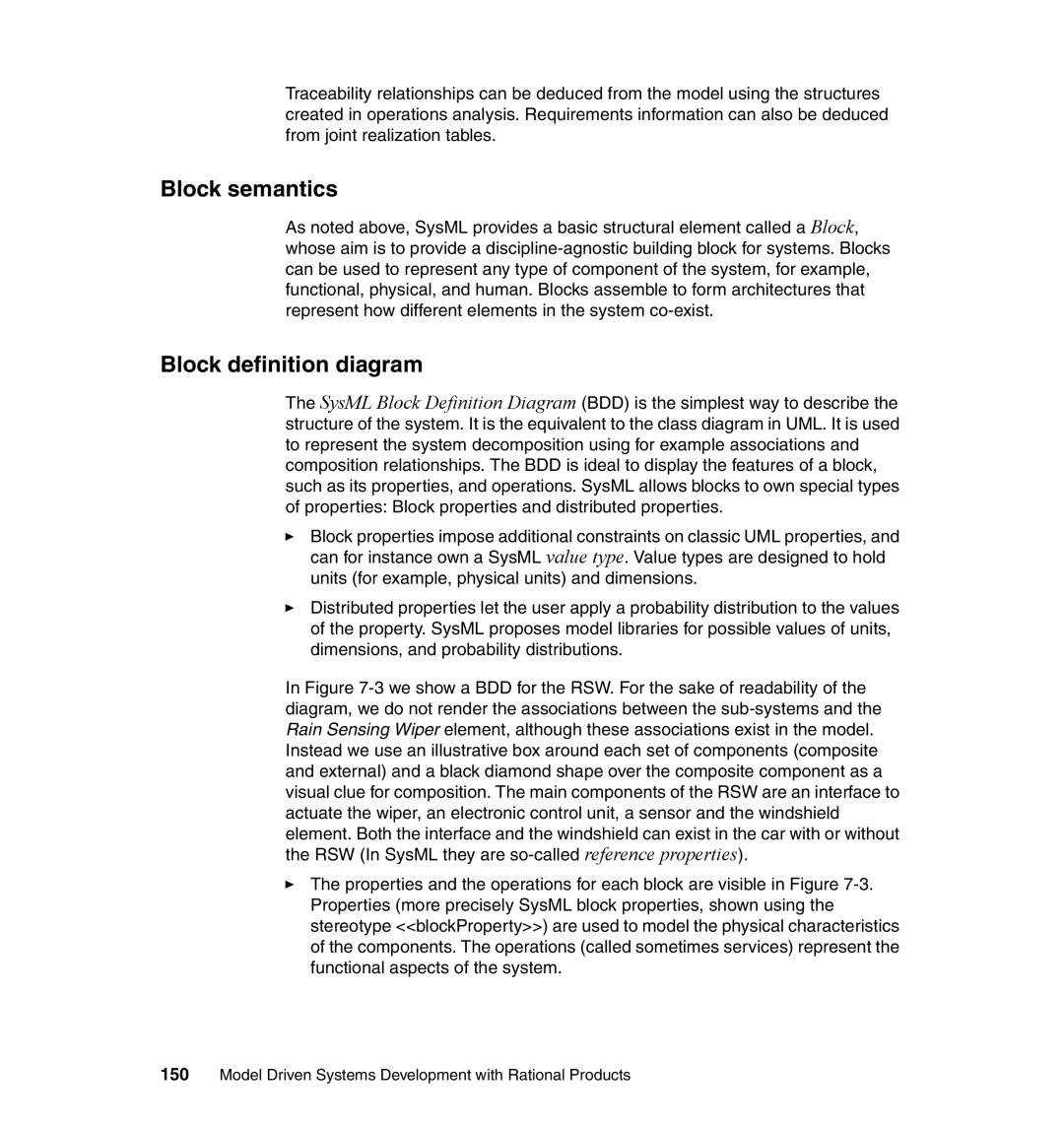 IBM SG24-7368-00 manual Block semantics, Block definition diagram 