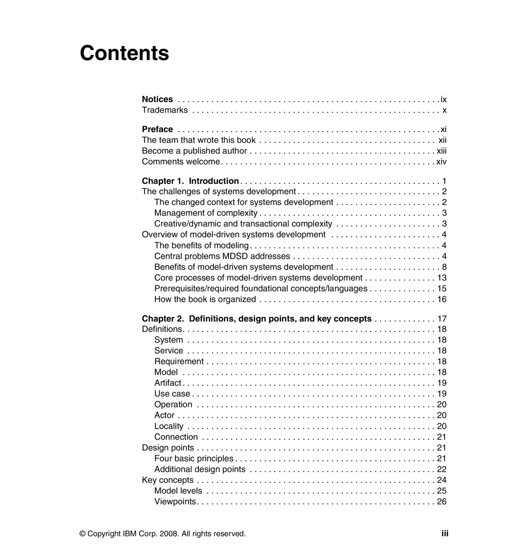 IBM SG24-7368-00 manual Contents 