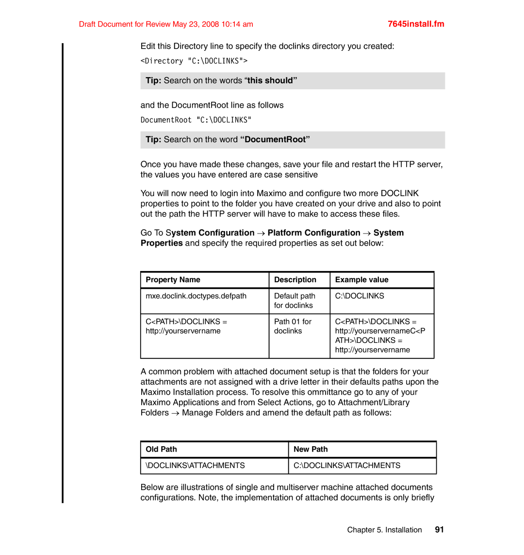 IBM SG24-7645-00 manual Cpath\Doclinks =, Ath\Doclinks = 