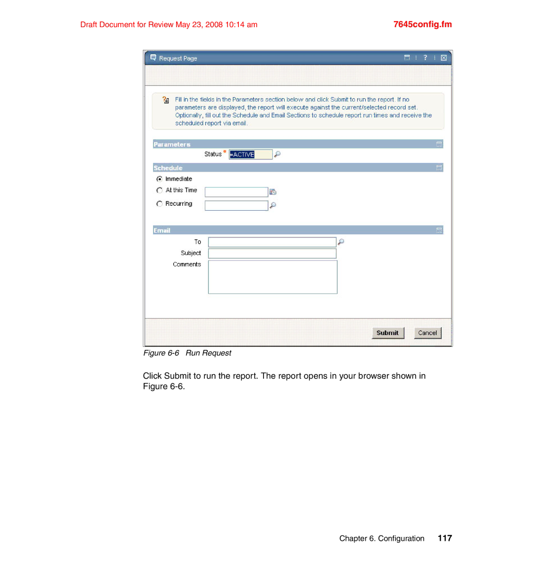 IBM SG24-7645-00 manual Run Request 