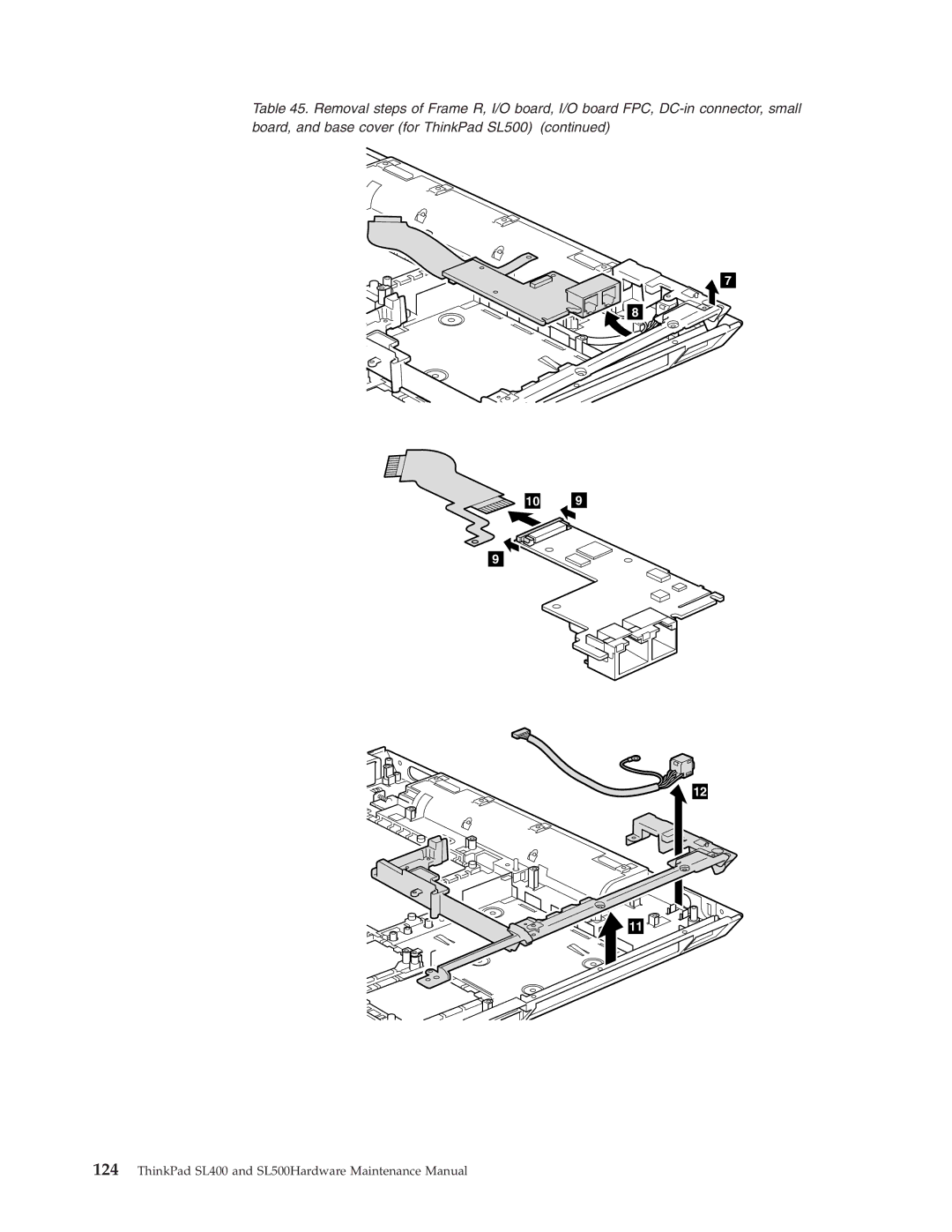 IBM manual ThinkPad SL400 and SL500Hardware Maintenance Manual 