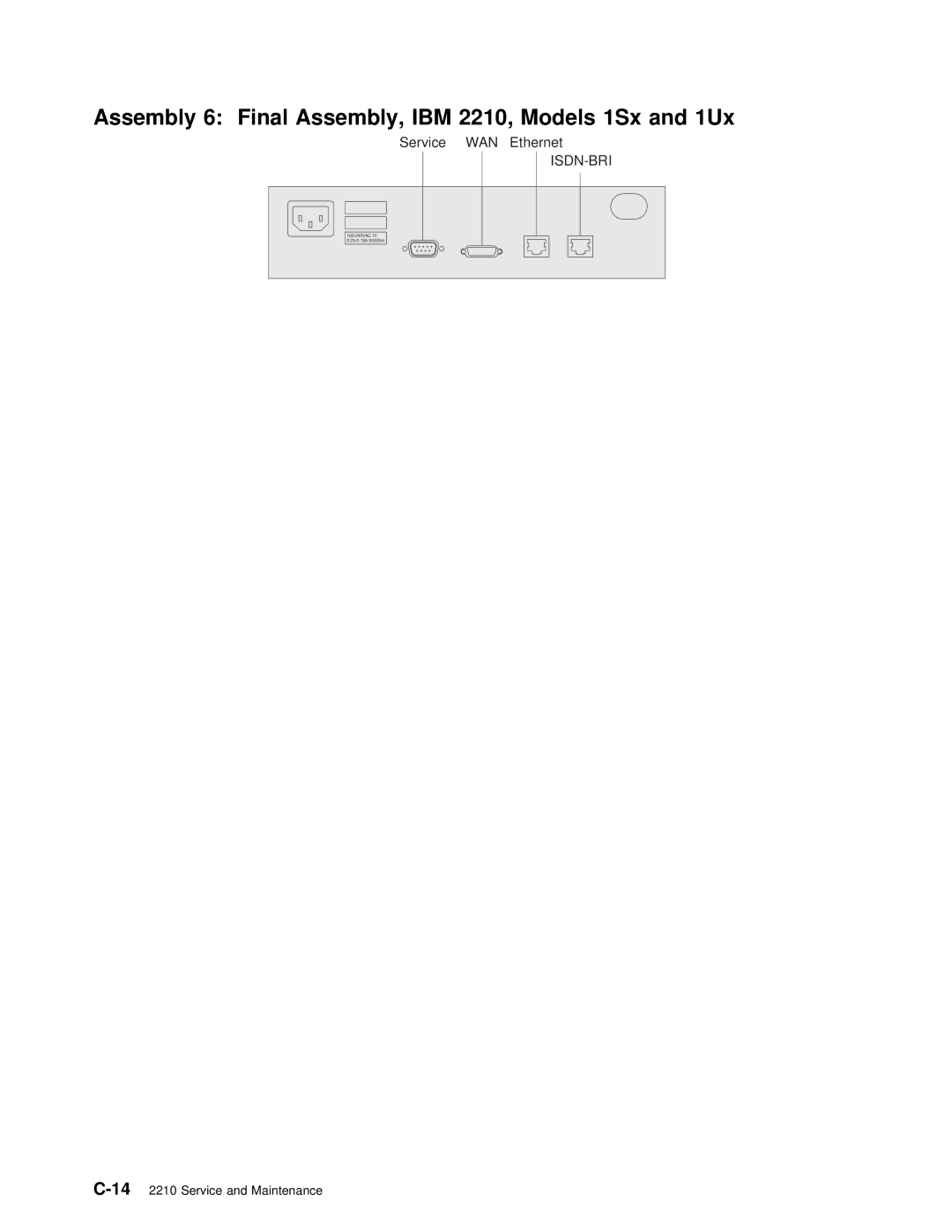 IBM SY27-0345-06 manual Assembly 6 Final Assembly, IBM Models 1Sx and 1Ux 