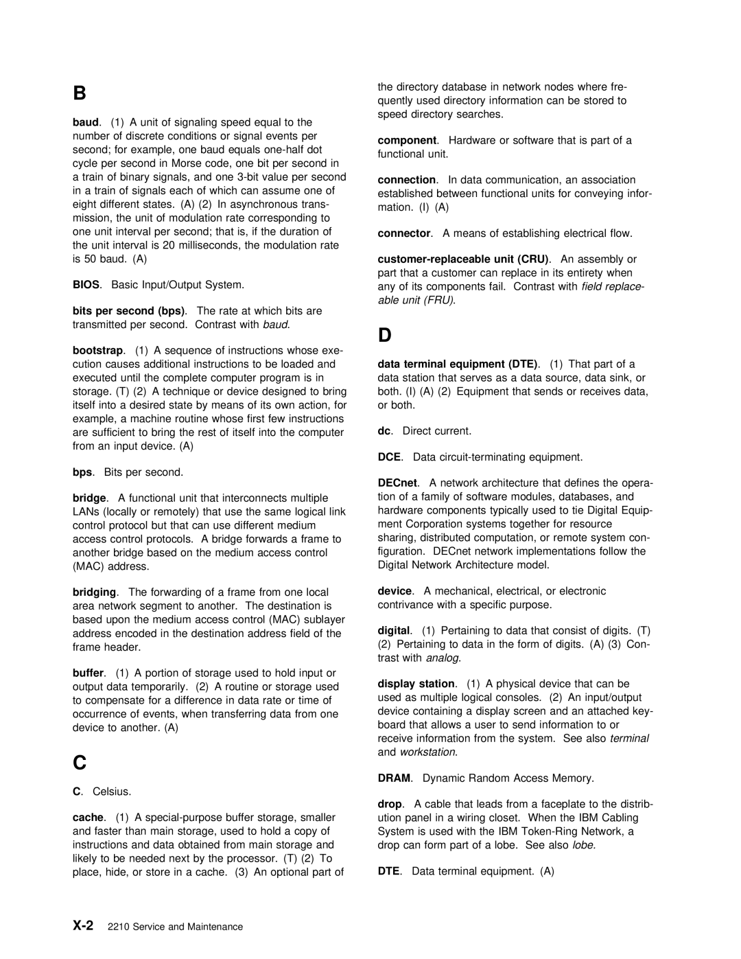 IBM SY27-0345-06 manual Cru 