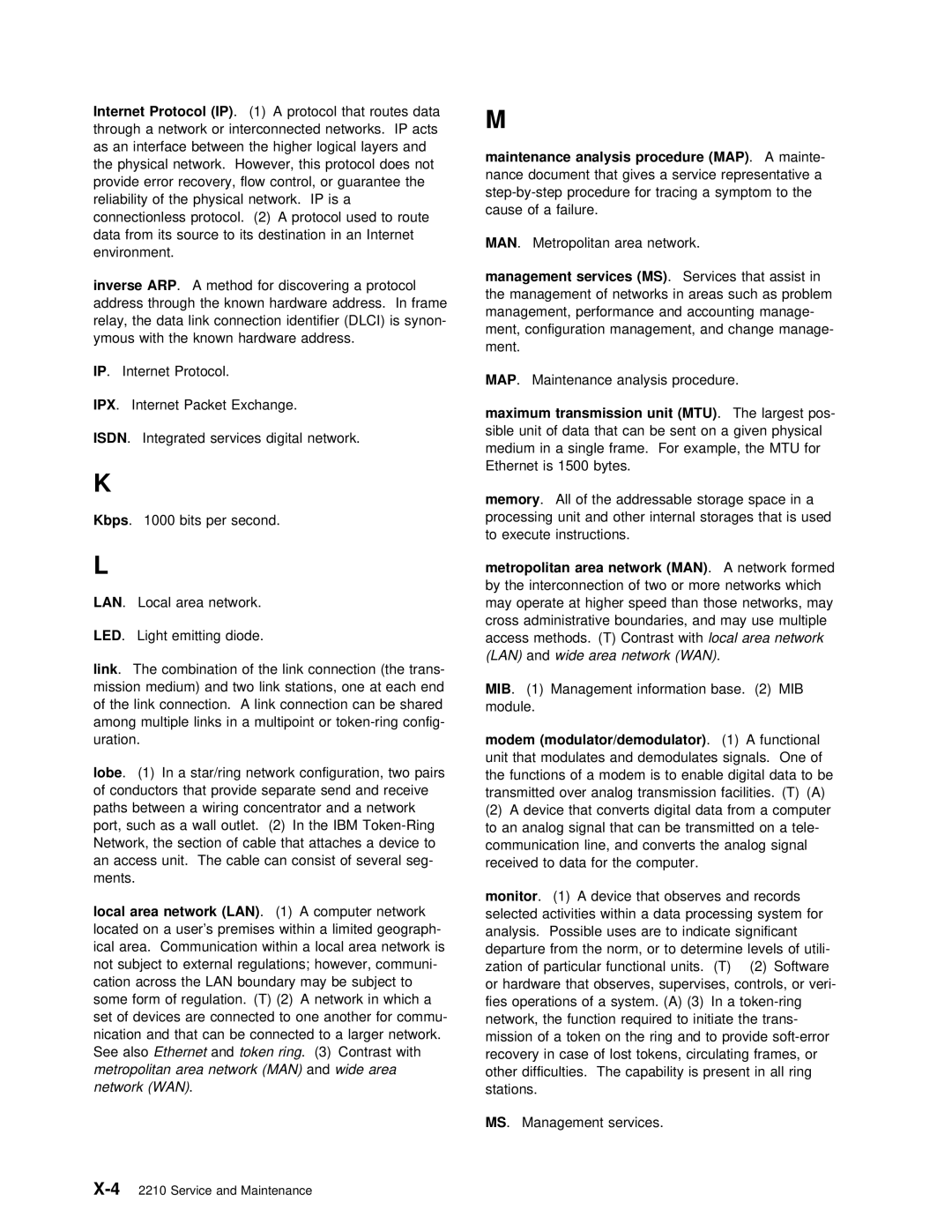 IBM SY27-0345-06 manual Man 