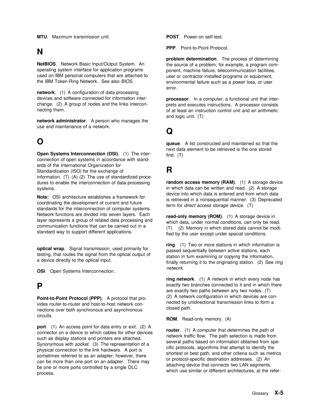 IBM SY27-0345-06 manual Post 