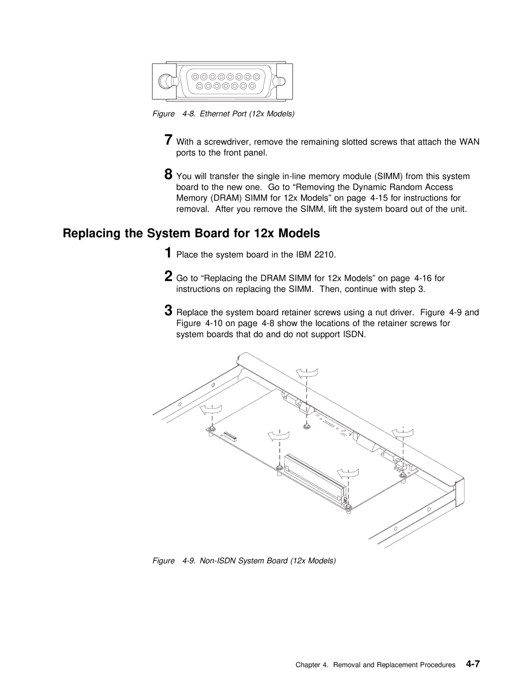 IBM SY27-0345-06 manual 12x, Board, Models 