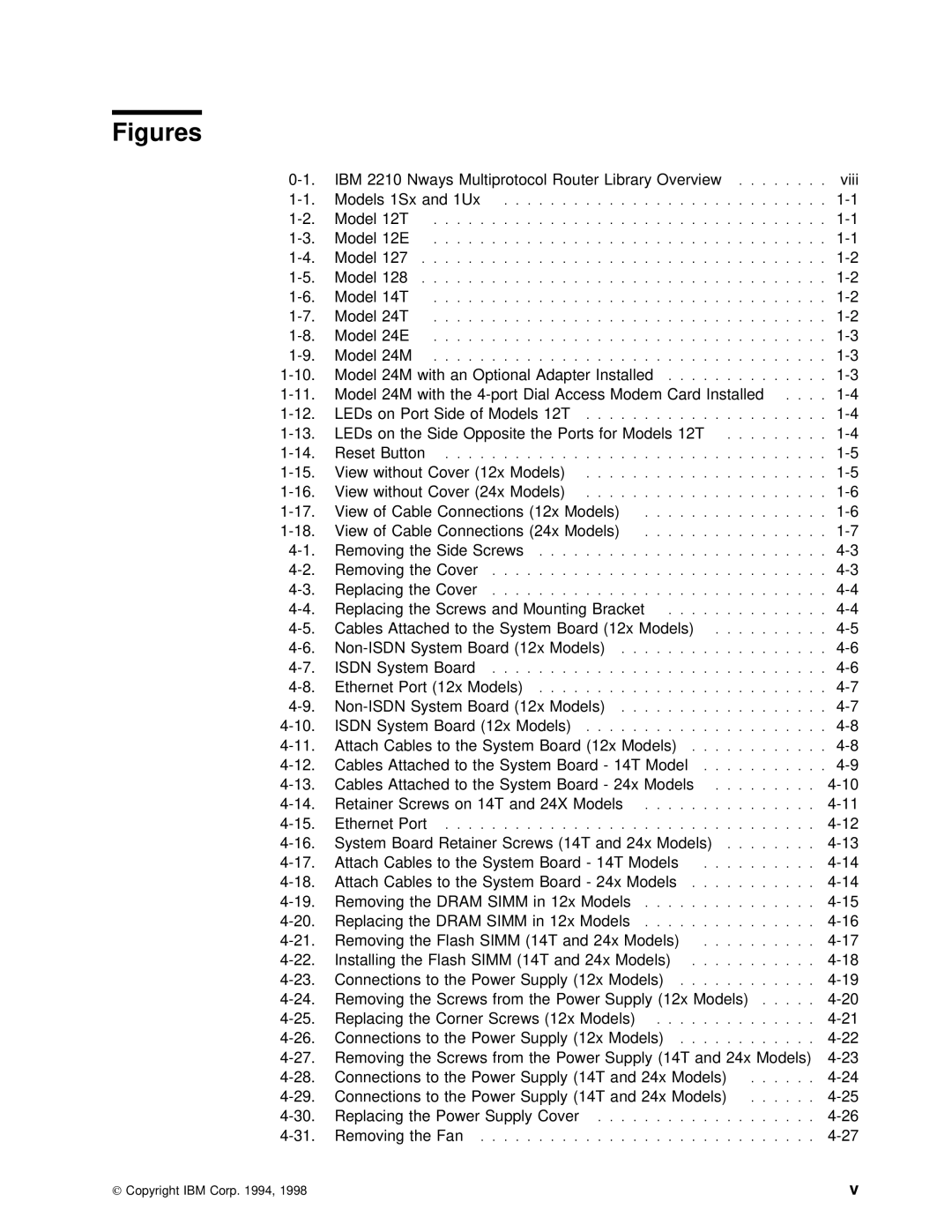 IBM SY27-0345-06 manual Figures 