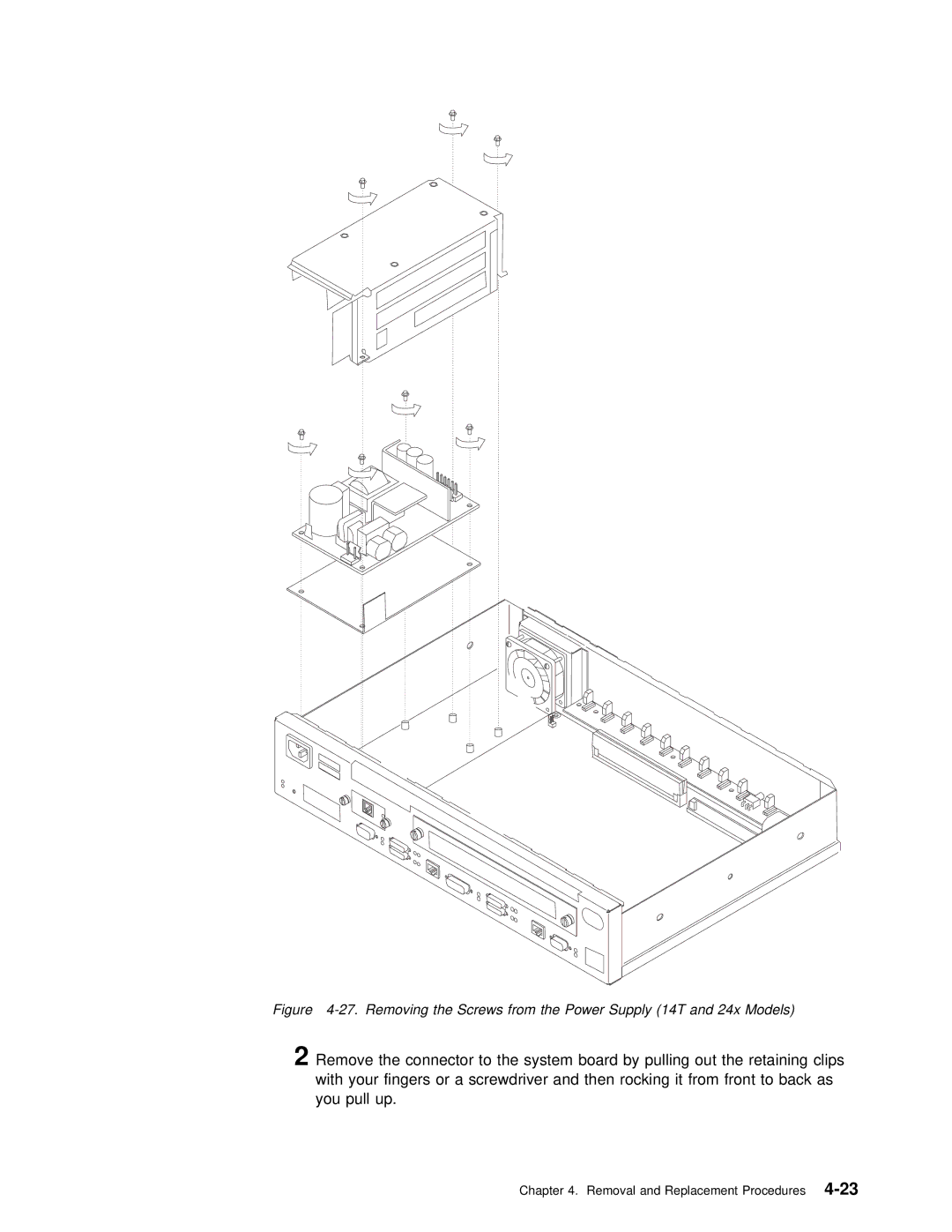 IBM SY27-0345-06 manual Removal and Replacement Procedures4-23 