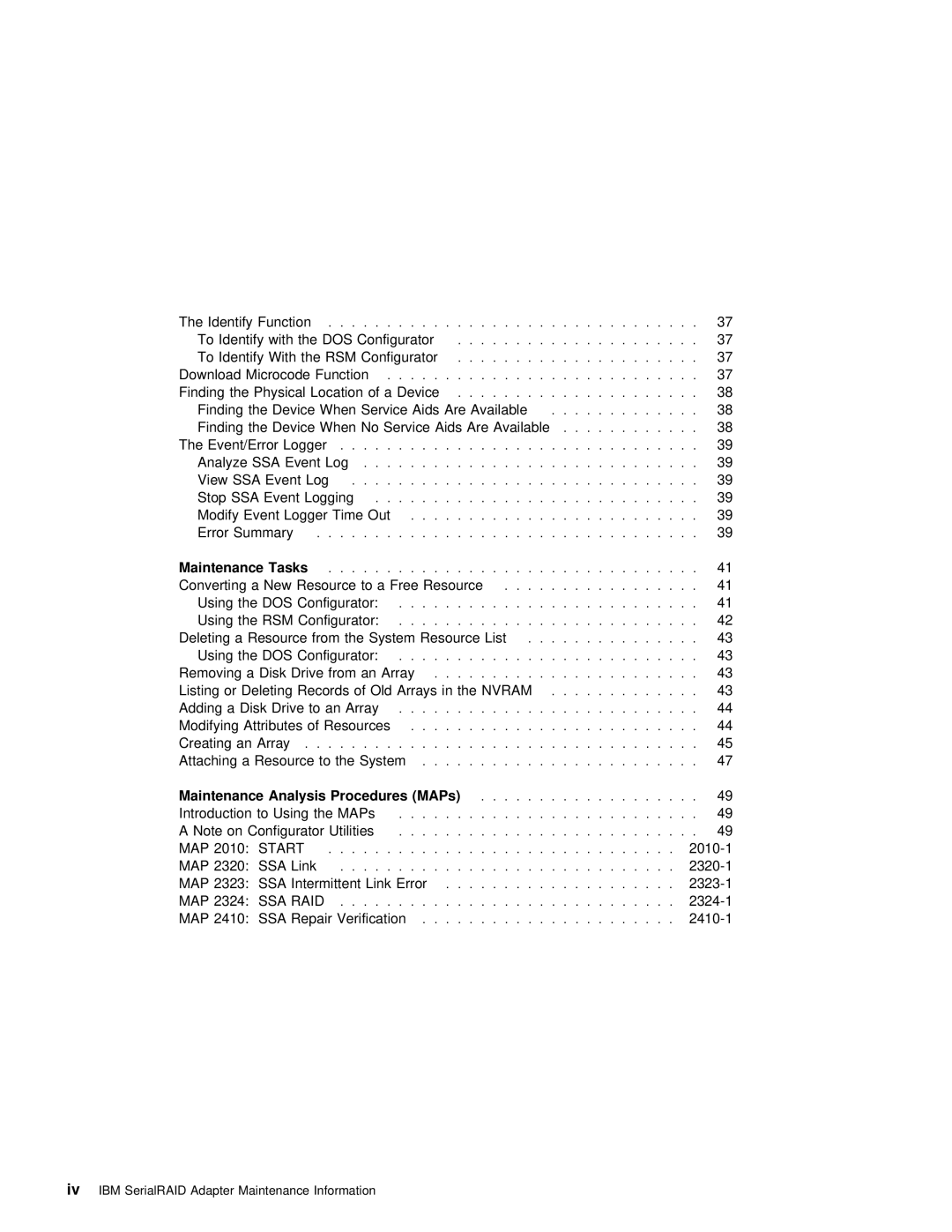 IBM SY33-0193-00 manual Identify 