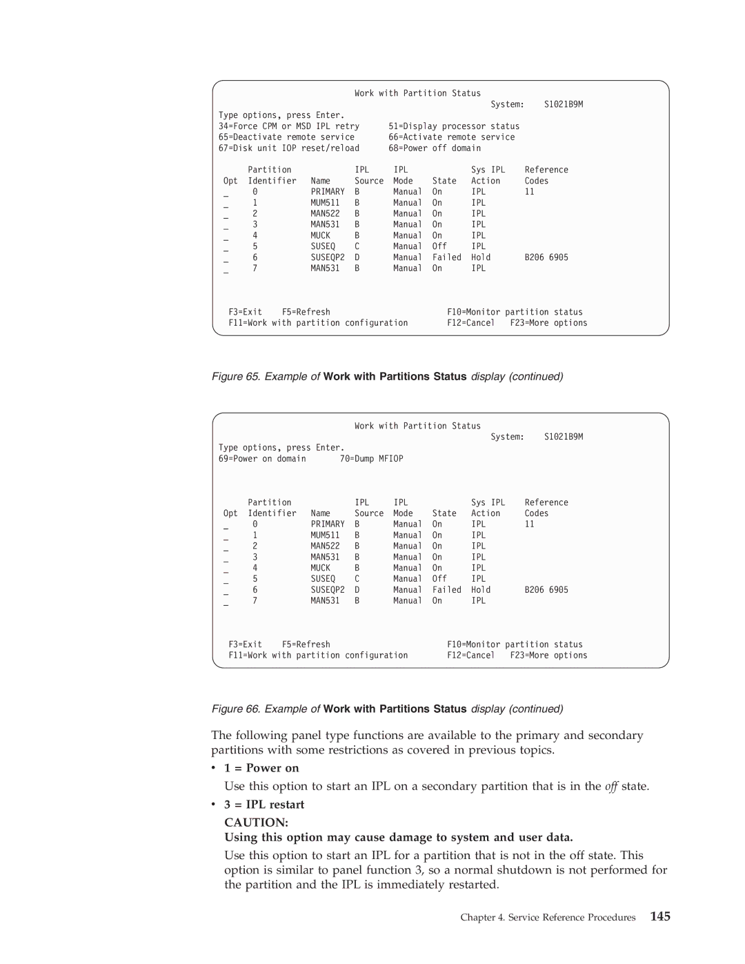 IBM SY44-5902-05 manual = Power on 