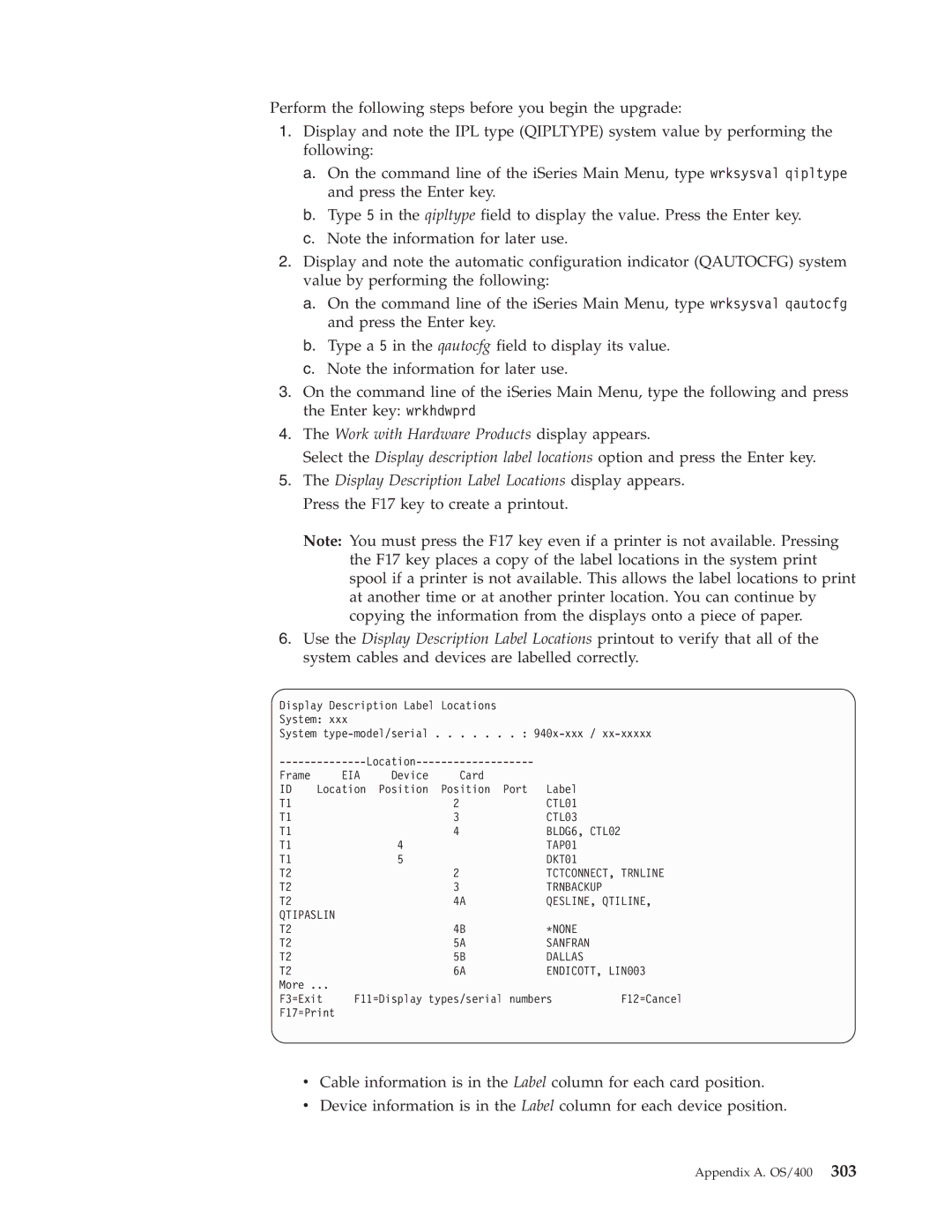 IBM SY44-5902-05 manual Work with Hardware Products display appears 