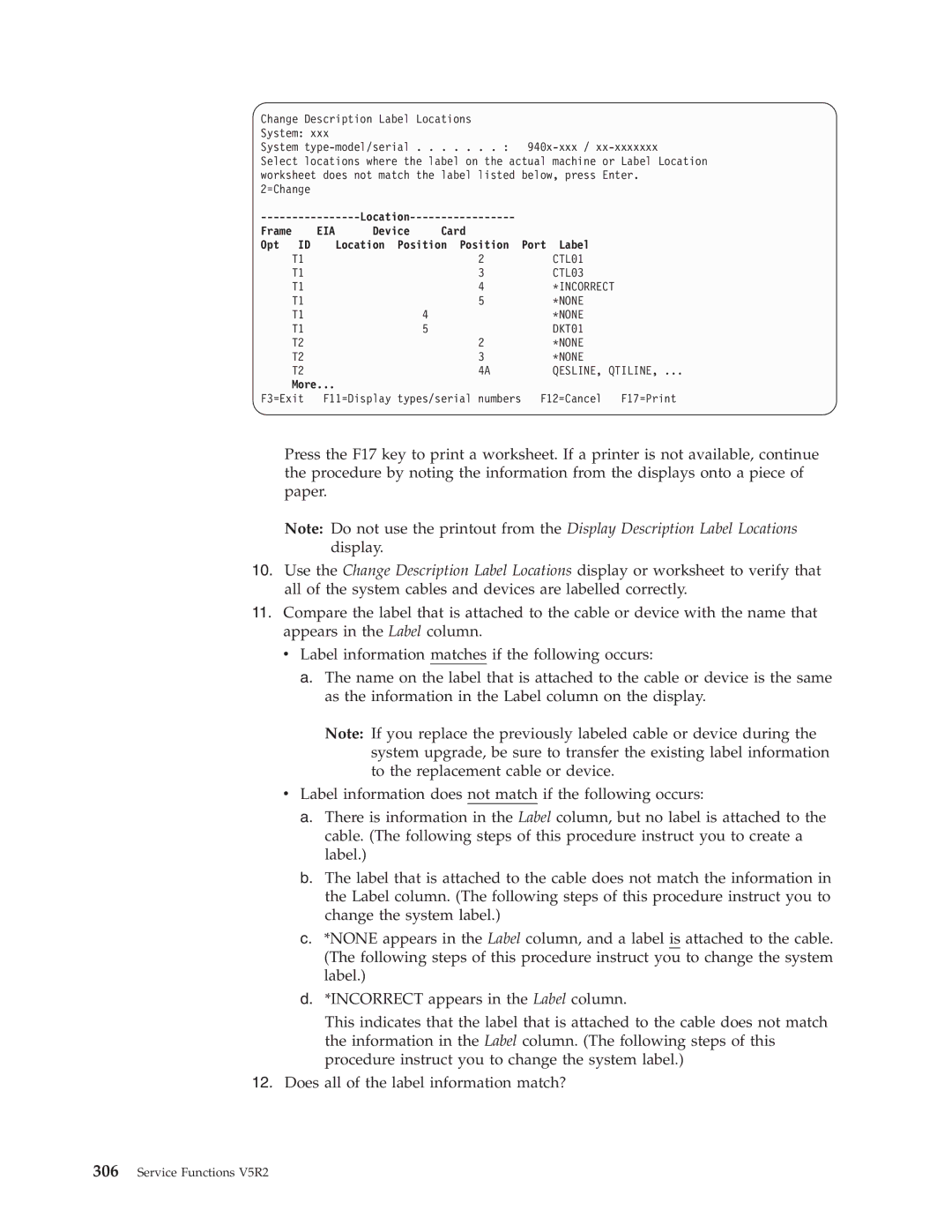 IBM SY44-5902-05 manual Location 