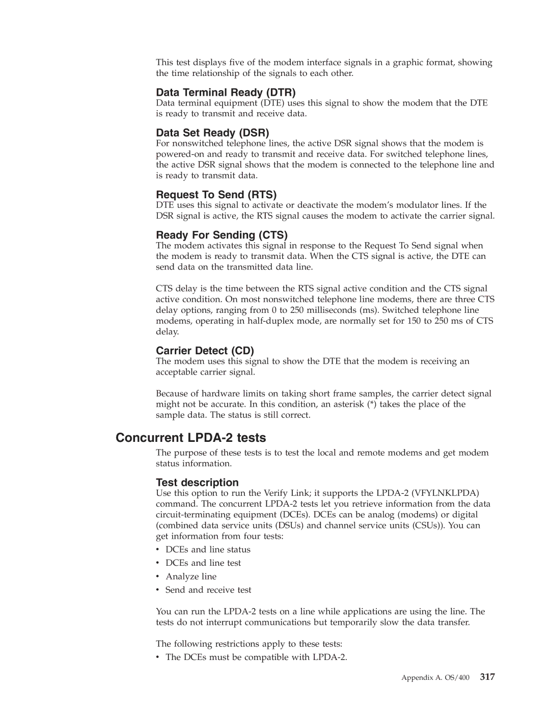 IBM SY44-5902-05 manual Concurrent LPDA-2 tests 