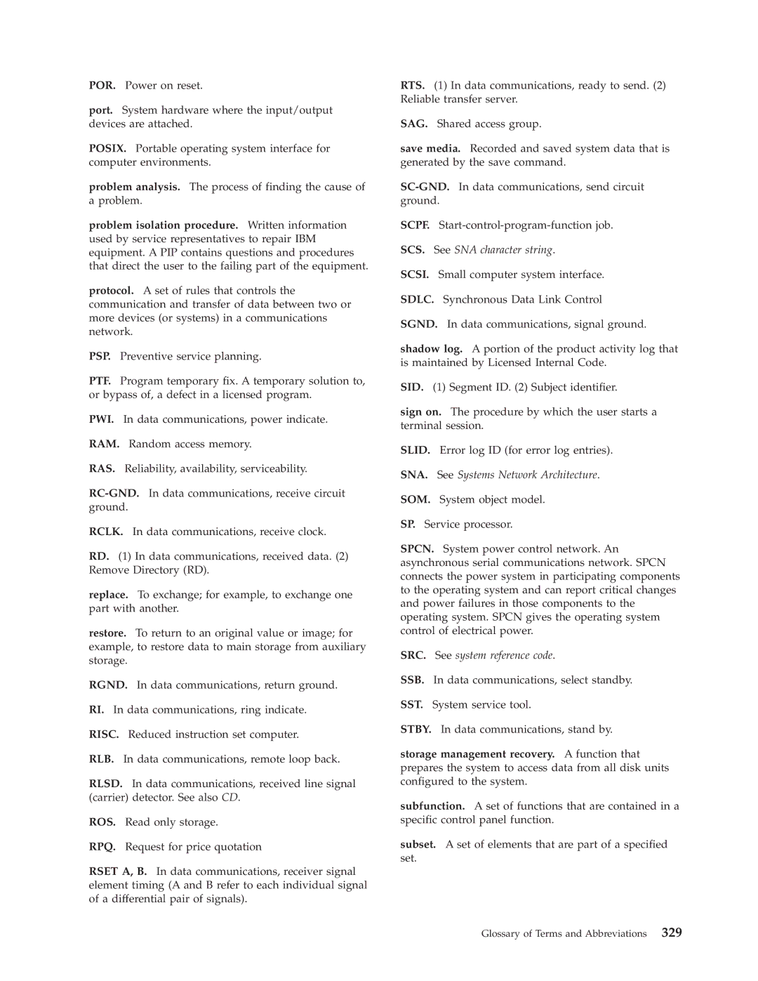 IBM SY44-5902-05 manual SCS. See SNA character string 