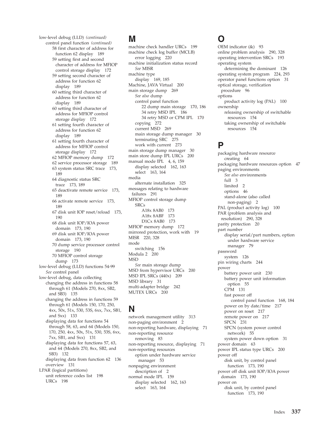 IBM SY44-5902-05 manual See Misr 