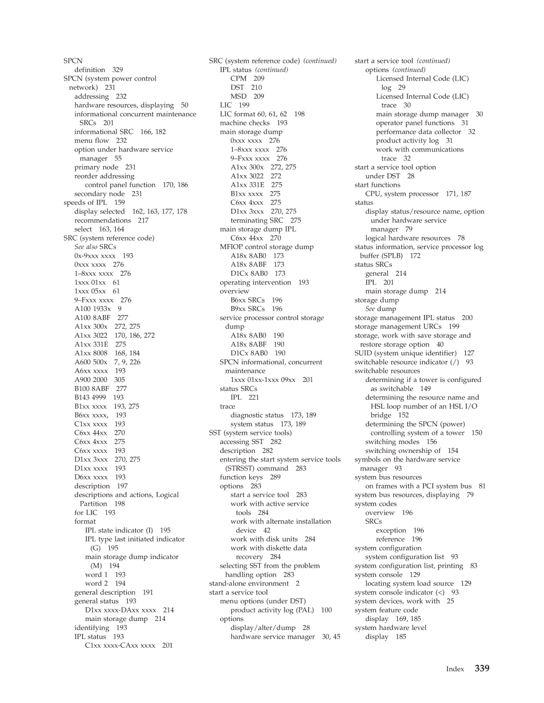 IBM SY44-5902-05 manual 339 