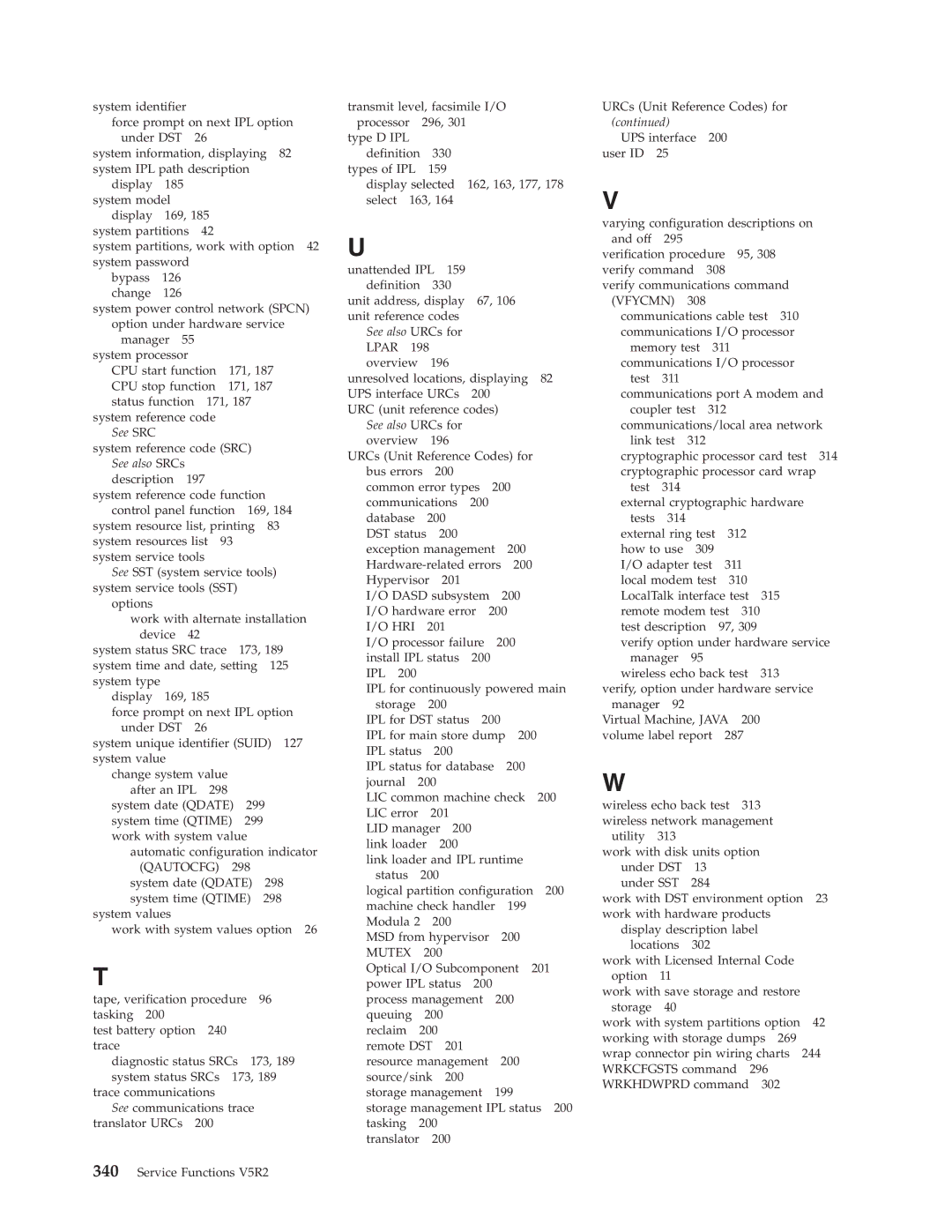 IBM SY44-5902-05 manual See also URCs for 