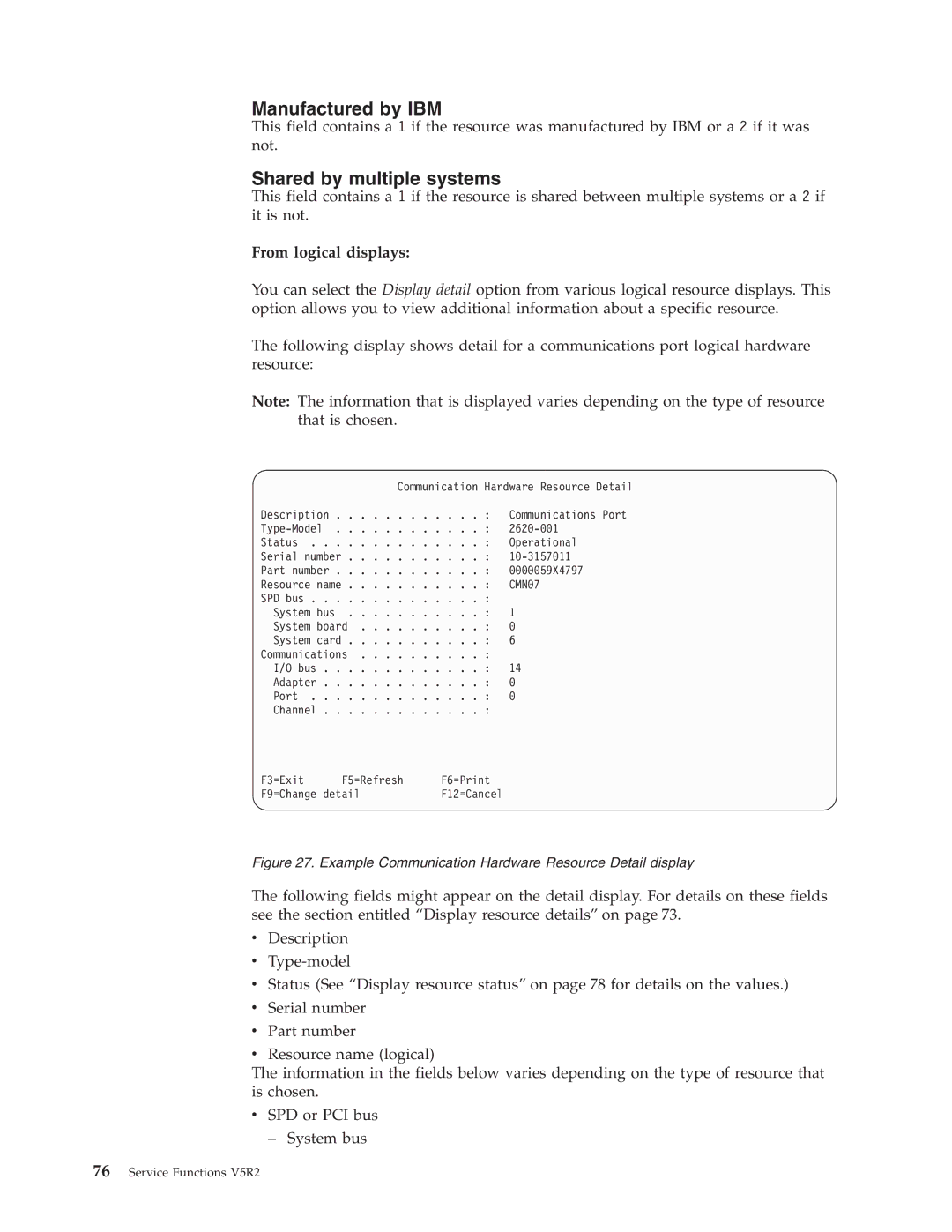 IBM SY44-5902-05 manual Manufactured by IBM, Shared by multiple systems 