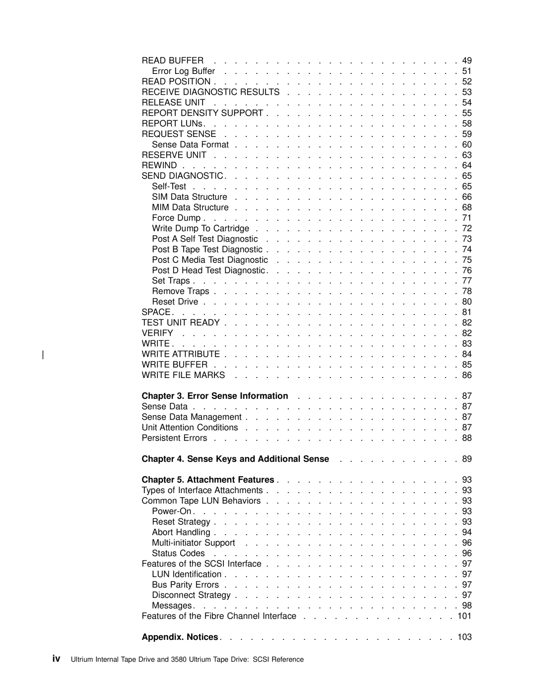 IBM T200F manual Error Sense Information 