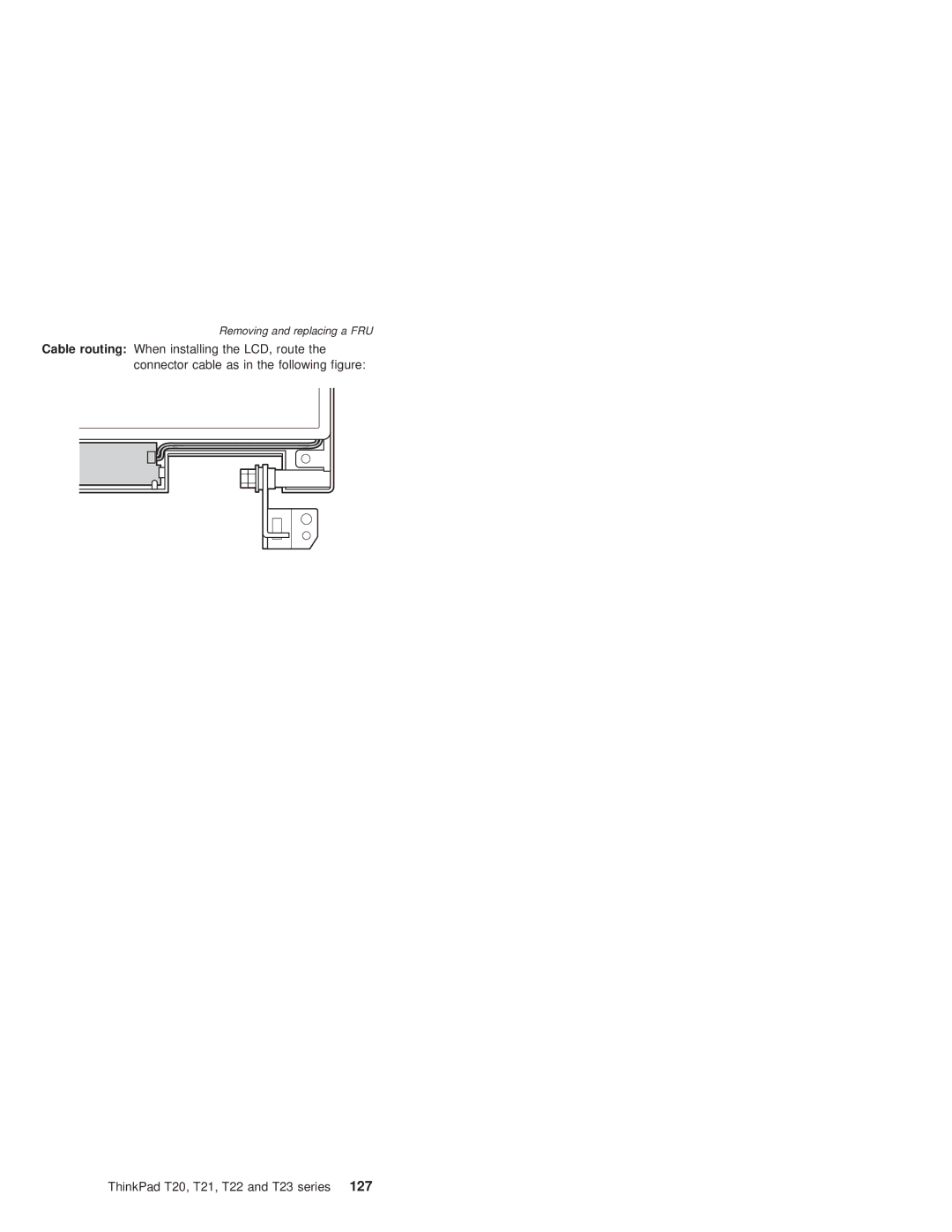 IBM manual ThinkPad T20, T21, T22 and T23 series 