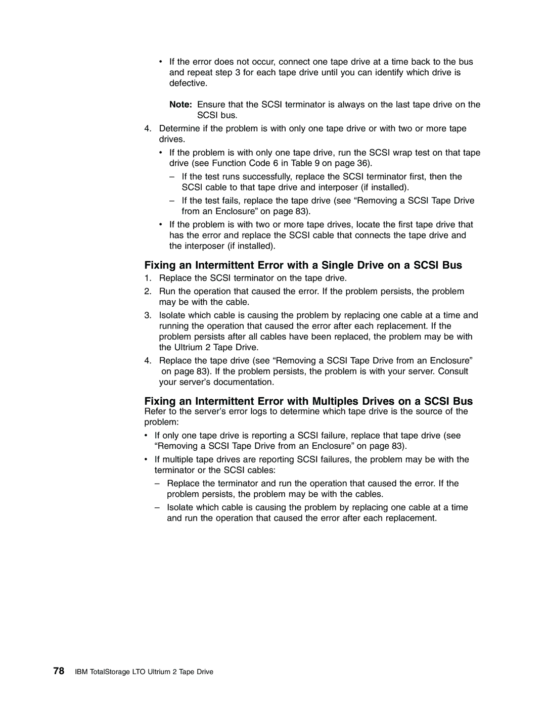 IBM T400F manual IBM TotalStorage LTO Ultrium 2 Tape Drive 