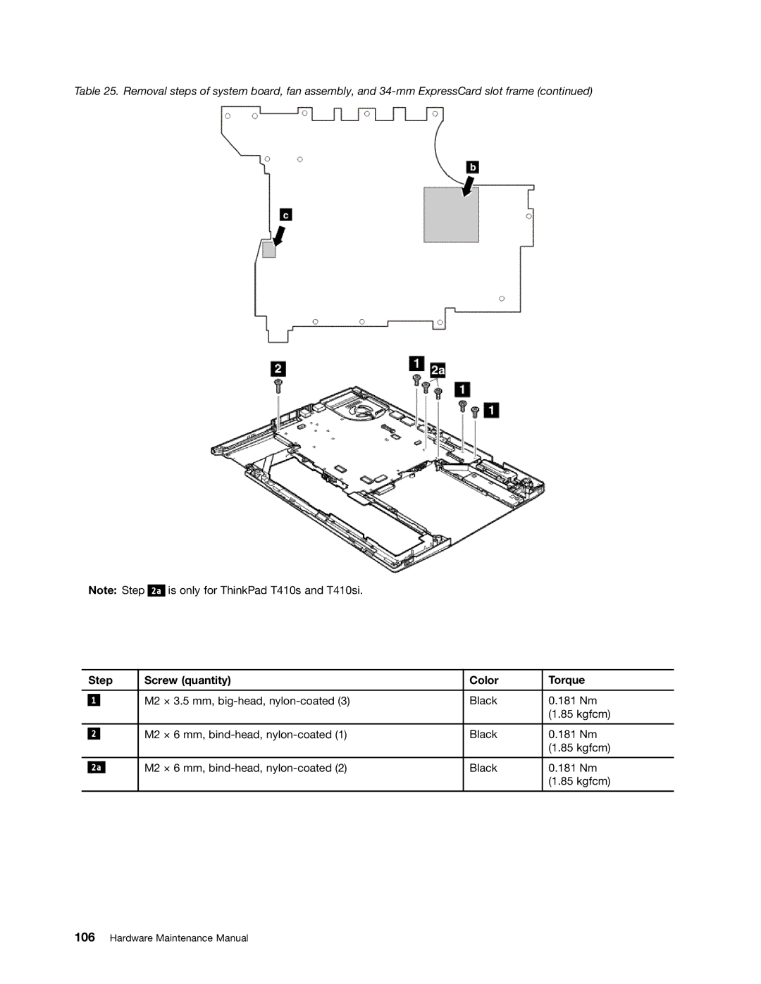 IBM T400S, T410SI manual Is only for ThinkPad T410s and T410si 