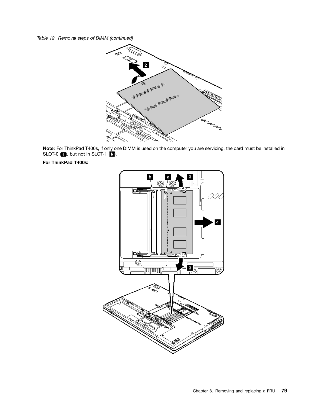 IBM T400S, T410SI manual For ThinkPad T400s 