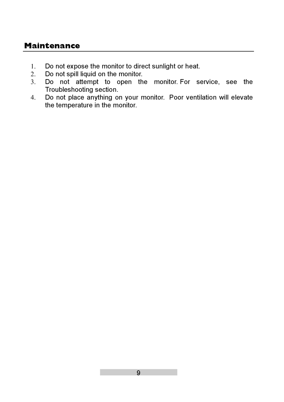 IBM T86A system manual Maintenance 