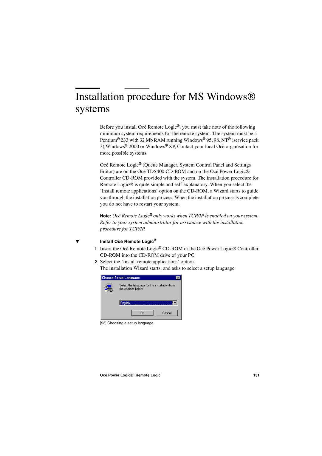 IBM TDS400 user manual Installation procedure for MS Windows systems 