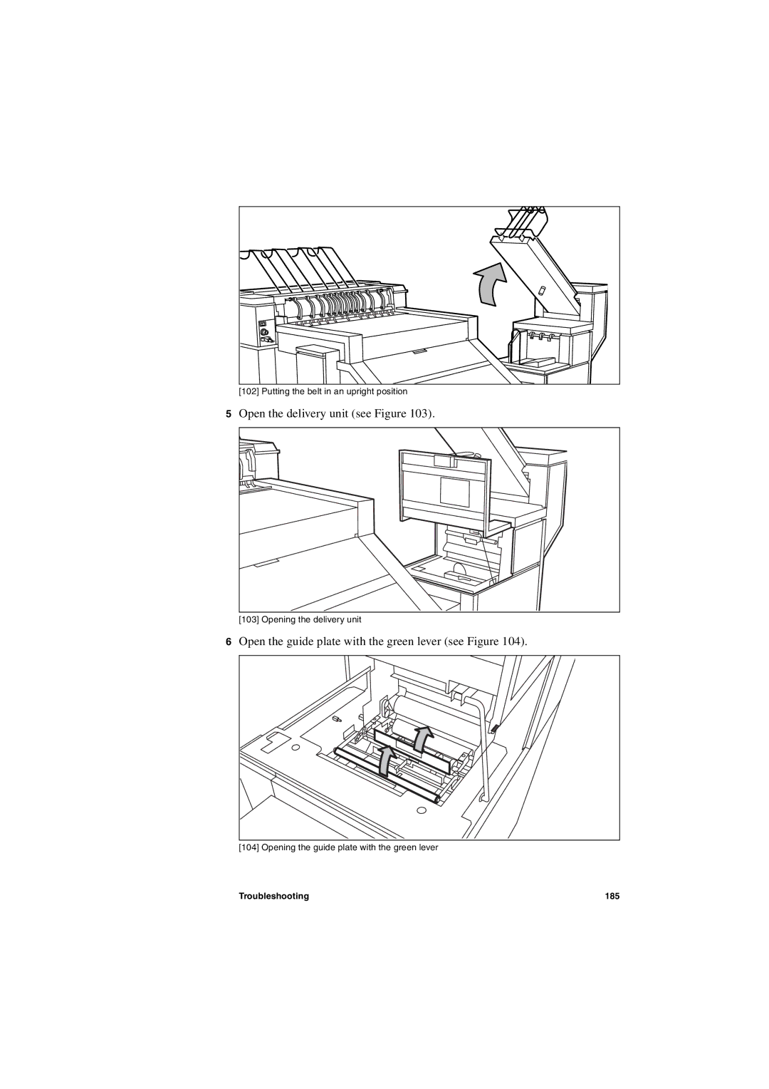 IBM TDS400 user manual Open the delivery unit see Figure 