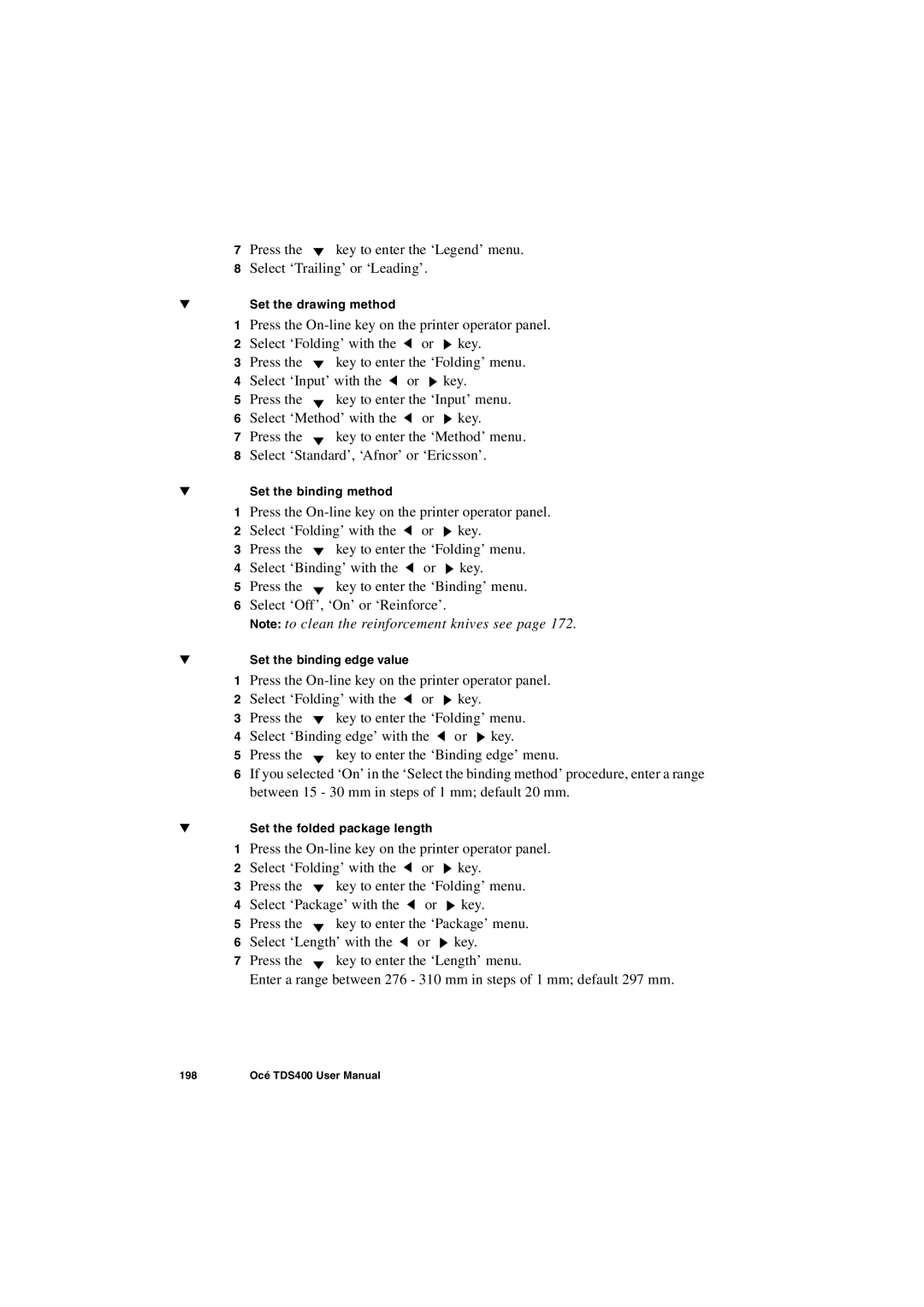 IBM TDS400 user manual Set the drawing method 