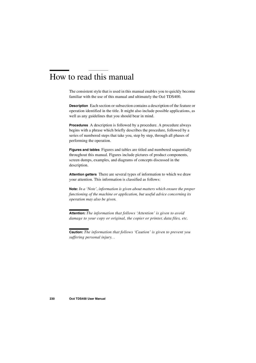 IBM TDS400 user manual How to read this manual 