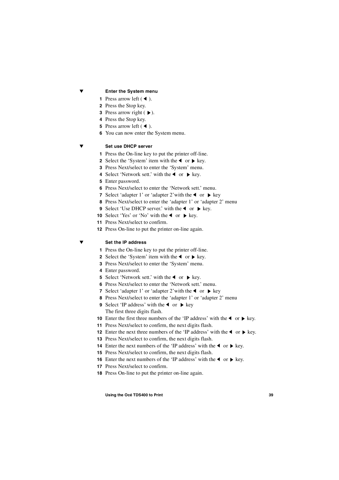 IBM TDS400 user manual Enter the System menu 