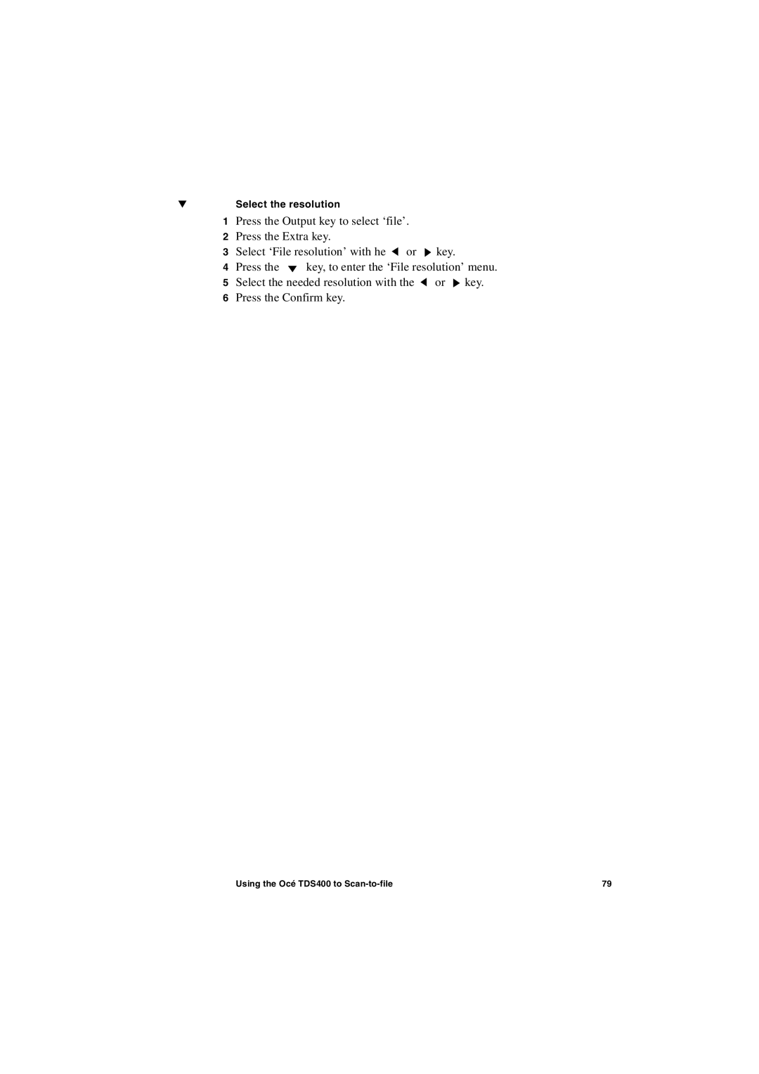 IBM TDS400 user manual Select the resolution 